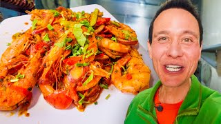 I Tried Egyptian Seafood - The Shrimp Was My Favorite!! 🦐