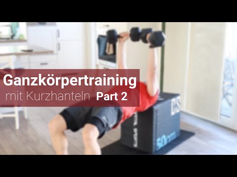 Ganzkörpertraining mit Kurzhanteln Part 2│Home Workout│Capital Sports