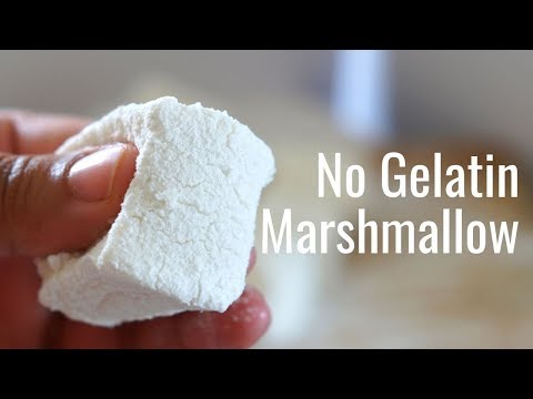 No Gelatine Marshmallow - Eggless Marshmallow - Vegetarian Marshmallow