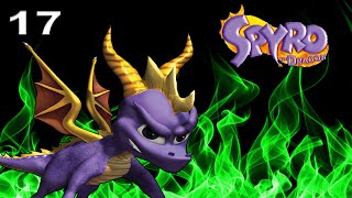 Spyro the Dragon 120% Walkthrough HD - Part 17: Blowhard