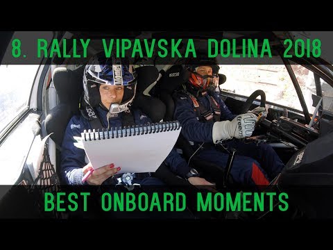 8. rally Vipavska dolina 2018 | Best onboard moments | Rok Turk - Blanka Kacin (Peugeot 208 T16)