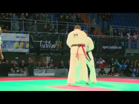 Aleksandar Atanasov - Andrey Zuborev, VX European Open Karate Championships 2016, 3rd Place