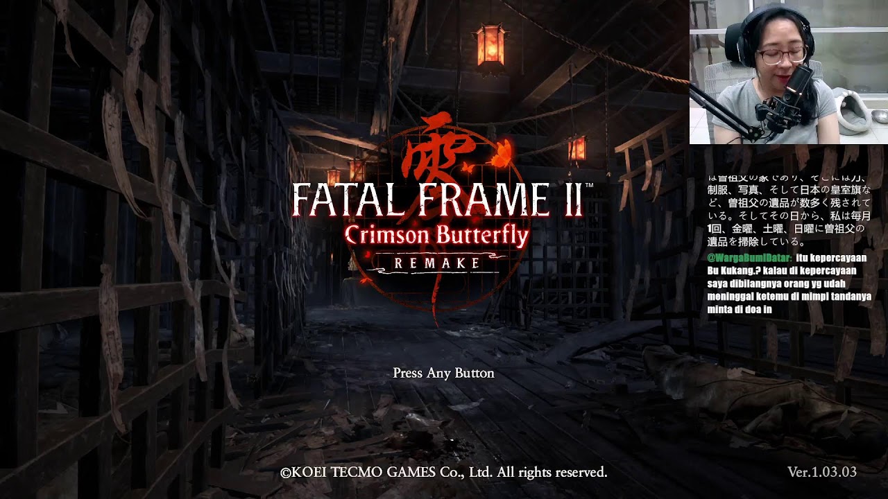 (PART 4) KAK MAYU KE MANA?? | FATAL FRAME 2 REMAKE PC