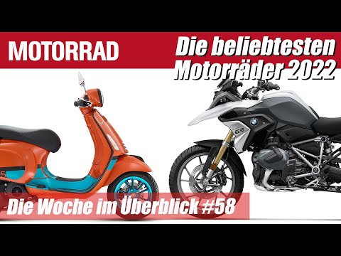 Das sind die beliebtesten Motorräder: Neuzulassungen 2022 – MOTORRAD Die Woche im Überblick #58