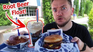 German Guy Tries ROOT BEER FLOAT for the First Time in the USA!