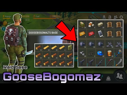 Raid base GooseBogomaz | RaidTime ปล้นกันเถอะ | LDOE | Last day on earth : Survival