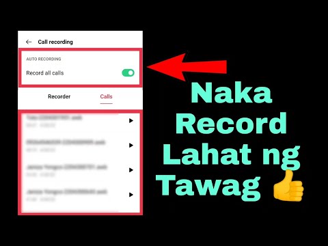 Paano Mahuhuli si Jowa na may ibang Katawag sa Cellphone | Record Phone Call's | Call Recording