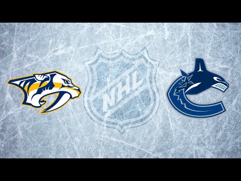 NHL Nashville Predators vs Vancouver Canucks / Nov.05, 2021/Goals only