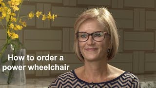 How to order a power wheelchair