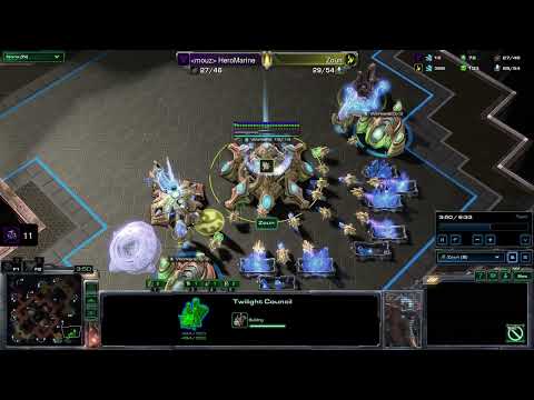 tsl9 2022 TSL9   Lower round 4   Heromarine vs Zoun   Map 2 Week 3 LAN   Day 1 no commentary