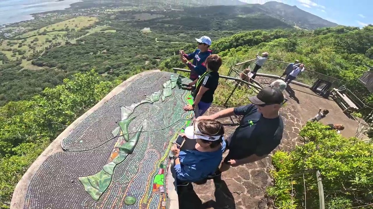 South Africa Surf Ski Mauritius Tours - August 2025 - Day 2 - Chamarel Hike