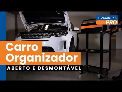 Carro Aberto Desmontável para Ferramentas sem Gavetas TRAMONTINA-44950951 - Video