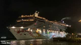 Carnival Venezia & Norwegian Pearl | dejando Colon en una tarde de domingo! 