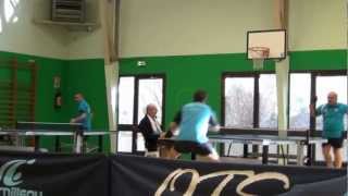 preview picture of video 'Championnat par équipe de Tennis de Table à Montélimar (16/02/13)'