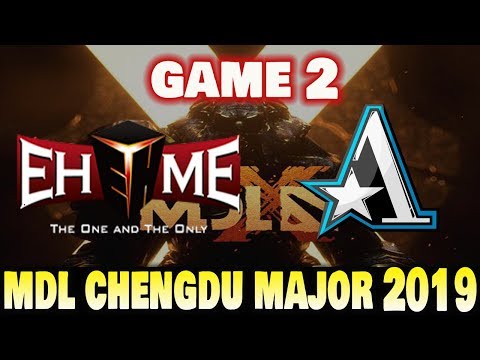 EHOME VS ASTER GAME 2 MDL CHENGDU MAJOR 2019 DOTA2