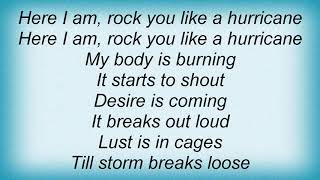 Sinergy - Rock You Like A Hurricane Lyrics