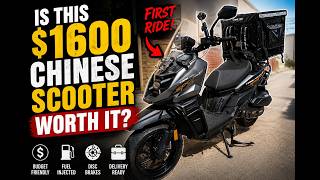 Is This $1600 Chinese Scooter Worth It  First Ride w/ The TANK PRO MAX SPORT 200