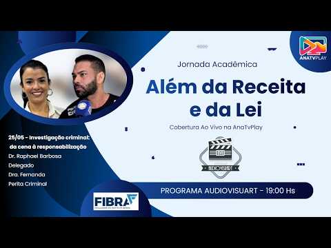 PROGRAMA AUDIOVISUART - Dr. Raphael Barbosa Delegado - Dra. Fernanda Perita Criminal - EP #050