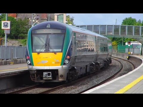 IE 22000 Class Intercity Train number 22207 - Portarlington Station, Laois