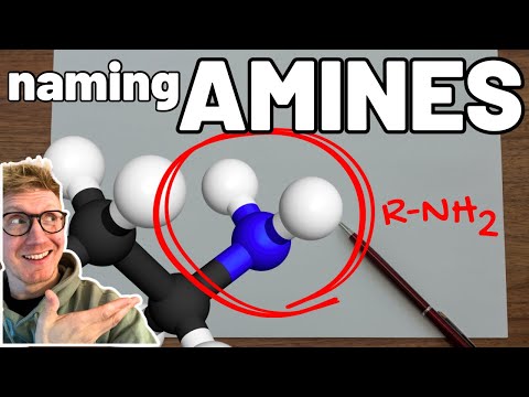 Naming Amines for A-level Chemistry using IUPAC rules