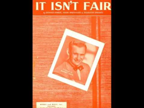 Sammy Kaye   It Isn't Fair 1950