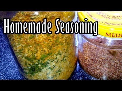 Homemade Seasoning (Onion Soup Mix & Taco Seasoning)