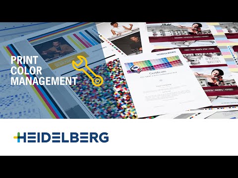 Print Color Management (PCM) - Optimale Farbgebung. Höhere Produktivität. | HEIDELBERG Service