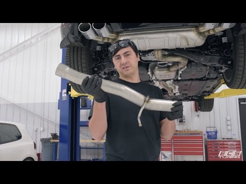 ECS Tuning MK7 Golf R / 8V S3 Resonator Delete DIY + Soundclip