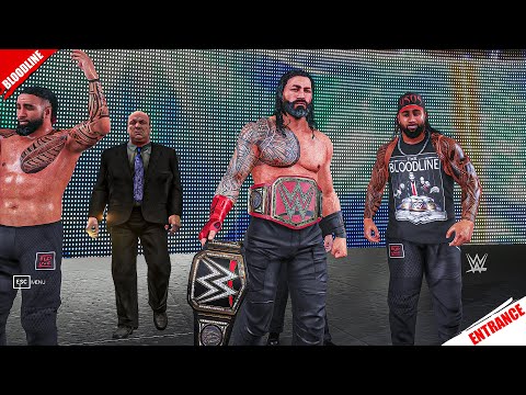 THE BLOODLINE ENTRANCE / GRAPHICS PACK | NEW WWE 2K19 MODS