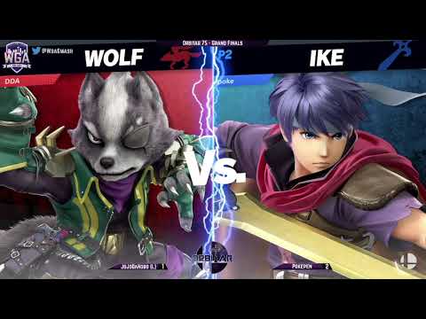 JojoDaHobo [L] (Wolf) vs. Pokepen (Ike, Meta Knight) - Orbitar 75 - Grand Finals