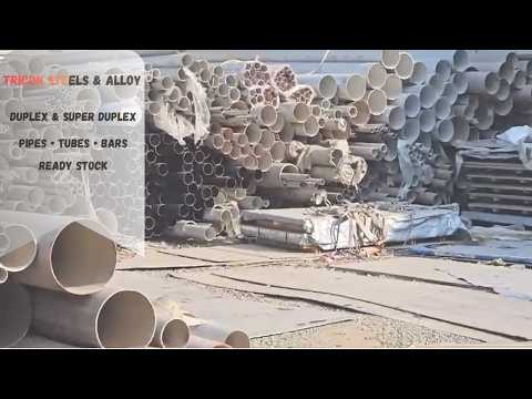 Duplex & Super Duplex Pipe Stock Available | UNS S31803, S32205 & S32750 | Tricon Steel & Alloys