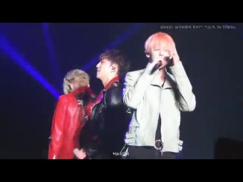 160402 WINNER EXIT TOUR IN DAEGU smile again (김진우focus)