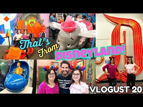 Inside the 'That's From Disneyland' Exhibit! - VLOGUST 20