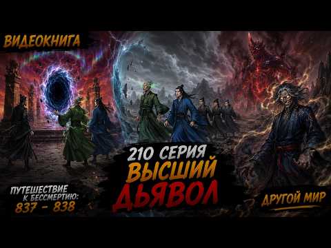 Путешествие к бессмертию 210 серия | Главы 837 - 838. Высший Дьявол
