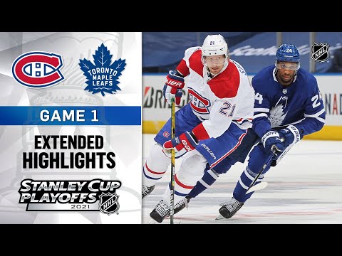 Montreal Canadiens vs Toronto Maple Leafs R1, Gm1 May 20, 2021 HIGHLIGHTS