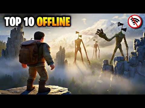 OS 10 MELHORES JOGOS OFFLINE para SAIR DO TÉDIO Android 