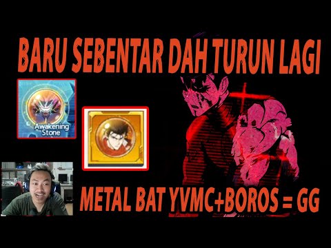 🔥🔥BOROS A2 YVMC MENJADI TAMENG METAL BAT A1 [GAS LEVELING] - ONE PUNCH MAN:The Strongest