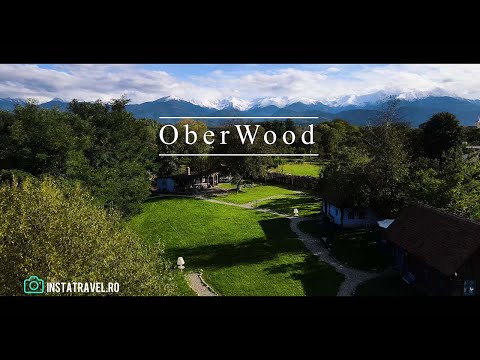 OberWood - o cazare de poveste pe malul râului Porumbacu - video dronă 4K