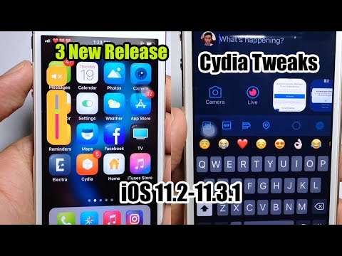 Top iOS Cydia Tweaks ***3 New Tweaks Release iOS 11.2-11.3.1