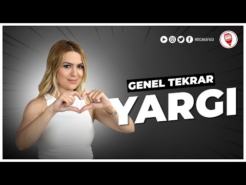 7) Yargı Full Tekrar - Esra Özkan Karaoğlu (KPSS VATANDAŞLIK GENEL TEKRAR) 2022