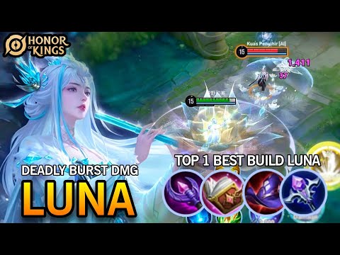 Luna-Build mit extrem hohem Schaden! Entfessle 100 % OP-Schaden! | Der beste Luna-Build in Honor ...