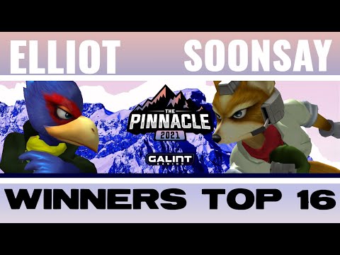 Elliot (Falco) vs Noble | Soonsay (Fox) - Pinnacle 2021 Melee Singles Winners Quarter Final