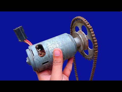 Convert 220v 1000W AC Air Blower to 12v DC Motor Blower Runs on Battery The Professor HINDI