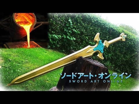Casting Holy Sword Excalibur (Sword Art Online)