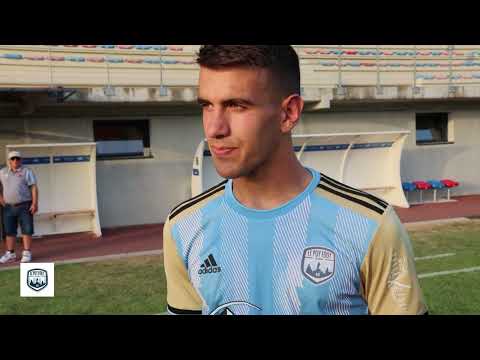 Réaction du buteur Maxence Fournel après la victoire du Puy à Andrézieux-Bouthéon