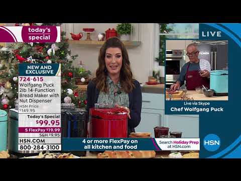 HSN | Chef Wolfgang Puck Holiday Prep 10.19.2020 - 01 AM