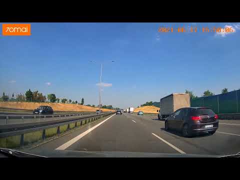 A2 Poznań Warszawa 2021 06 17 - wymuszenie