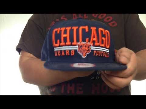 Bears 'NFL LATERAL SNAPBACK' Navy Hat by New Era