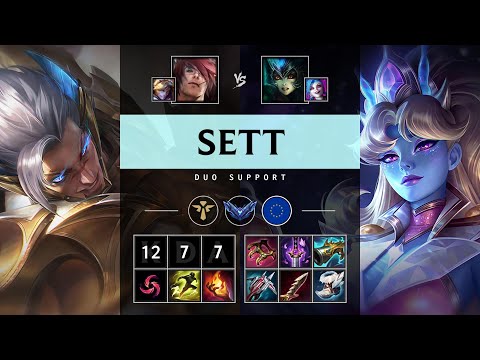 Sett Support vs Nami - EUW Diamond Patch 25.08