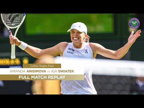 RUTHLESS display! | Amanda Anisimova vs Iga Swiatek | Full Match Replay | Wimbledon 2025